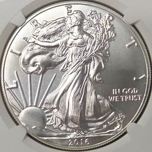 2016 USA $1 125 Years of ANA Eagle 1oz Silver MS 69