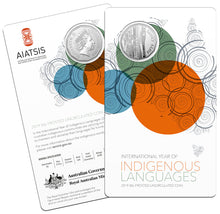 2019 50c International Year of Indigenous Languages Uncirculated Coin