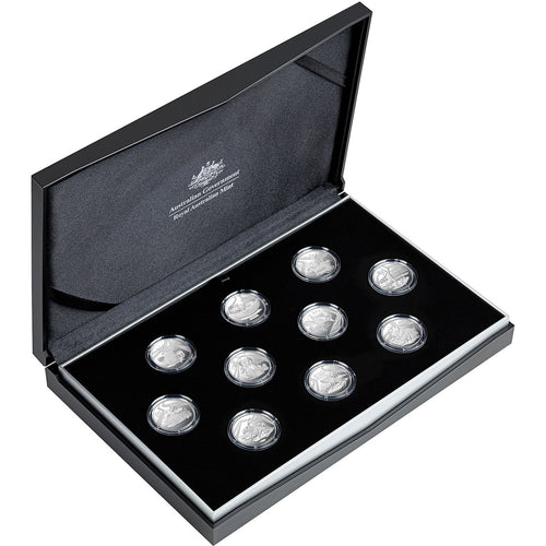 2023 $1 Aussie Big Things 10-Coin Silver Proof Set