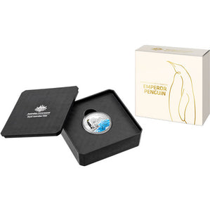 2023 $5 AAT - Emperor Penguin 1oz Silver Proof Coin