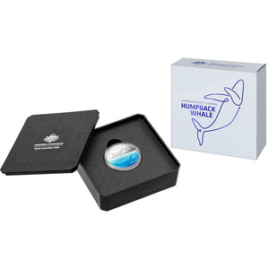 2023 $5 AAT - Humpback Whale 1oz Silver Proof Coin