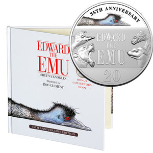 2023 20c Edward the Emu Special Edition in Book