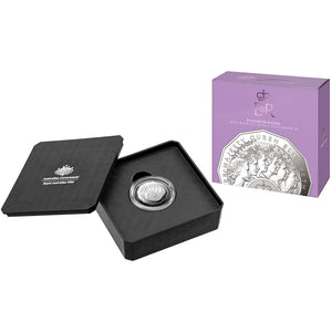 2023 50c QEII Commemoration Silver Proof