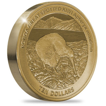 2024 NZ $10 Kiwi 1/4oz Gold proof coin