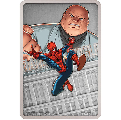 2024 Niue $2 Marvel - Spider-Man Kingpin 1oz Silver Coin