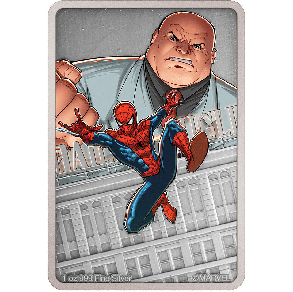 2024 Niue $2 Marvel - Spider-Man Kingpin 1oz Silver Coin