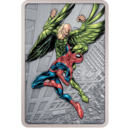 2024 Niue $2 Spiderman Villains - Vulture 1oz Silver Coin