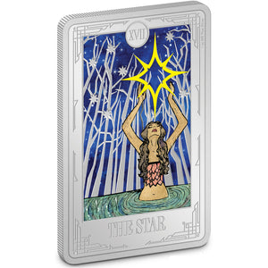 2024 Niue $2 TAROT - XVII. The Star 1oz Silver Coin