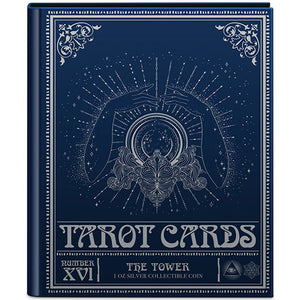 2024 Niue $2  TAROT - XVI. The Tower 1oz Silver Coin