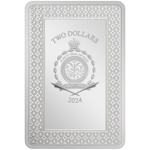 2024 Niue $2  TAROT - XVI. The Tower 1oz Silver Coin