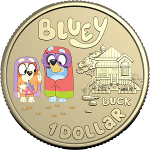 2024 $1 Bluey Dollarbucks – Grannies  Unc Coin