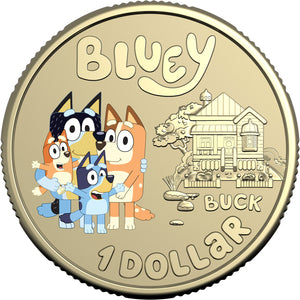 2024 $1 Bluey Dollarbucks Three-Coin Unc Set