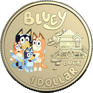 2024 $1 Bluey Dollarbucks – Heelers  Unc Coin