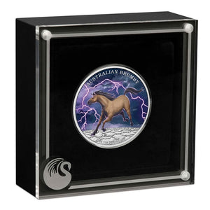 2024 $1 Brumby Colour 1oz Silver Coin