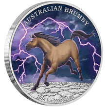 2024 $1 Brumby Colour 1oz Silver Coin