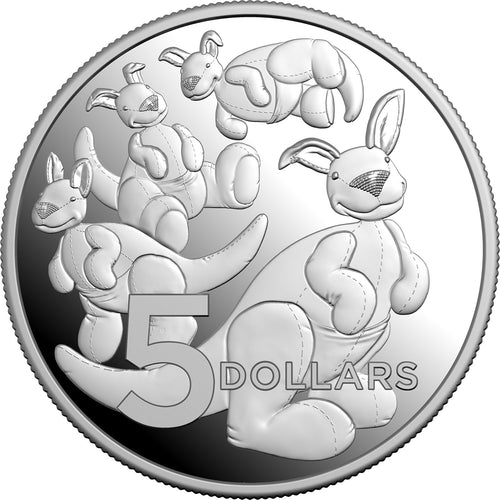 2024 $5 Toy Kangaroo 1oz Silver Coin