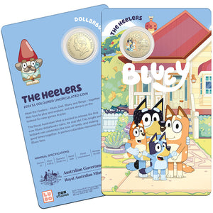 2024 $1 Bluey Dollarbucks – Heelers  Unc Coin