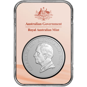 2024 $1 RAM Kangaroo 1oz Silver Frosted Unc. Coin