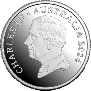 2024 $1 RAM Kangaroo 1oz Silver Proof Coin