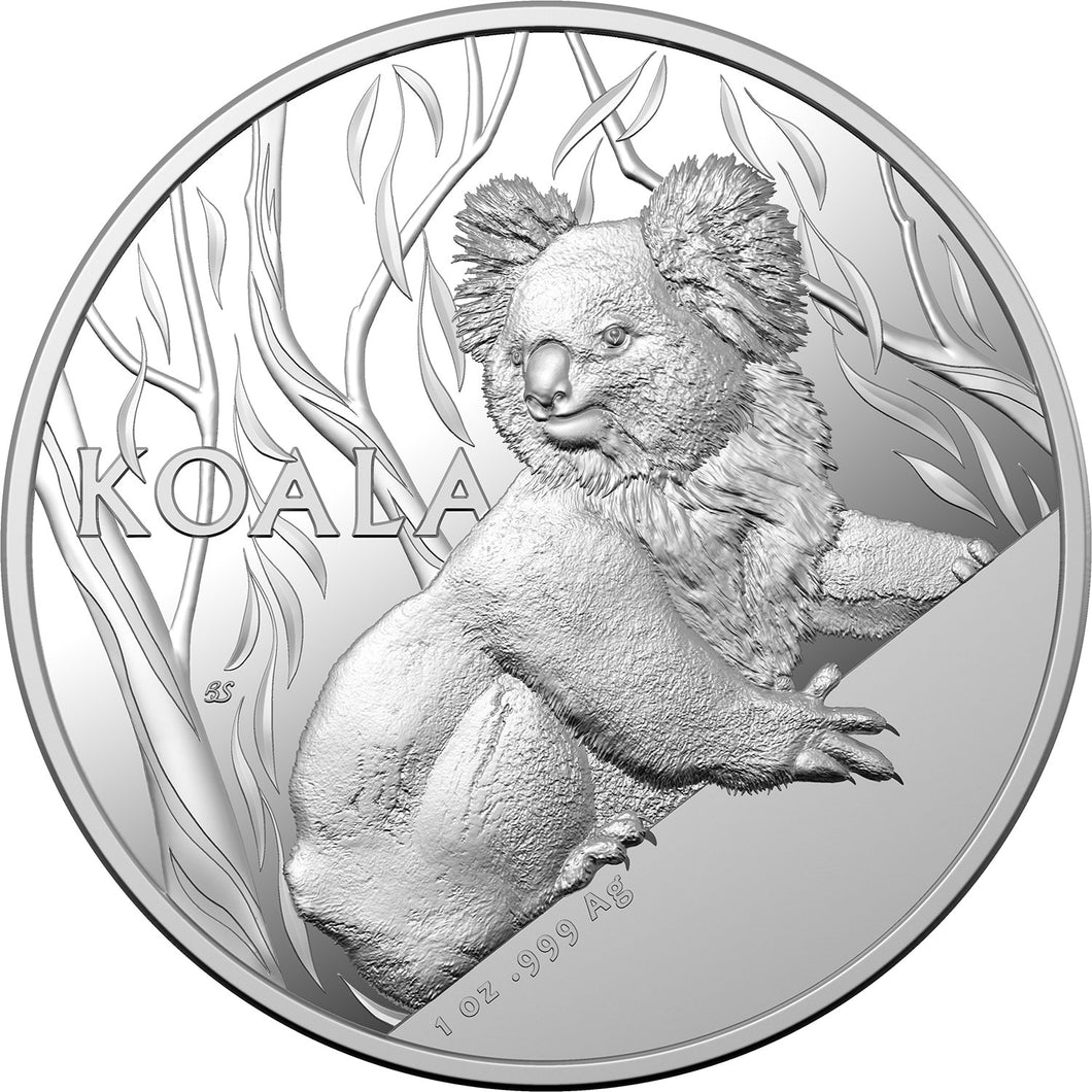 2024 $5 Koala High Relief 1oz Silver Proof Coin