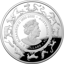 2024 $5 Lunar Dragon Domed 1oz Silver Coin DAMAGED BOX