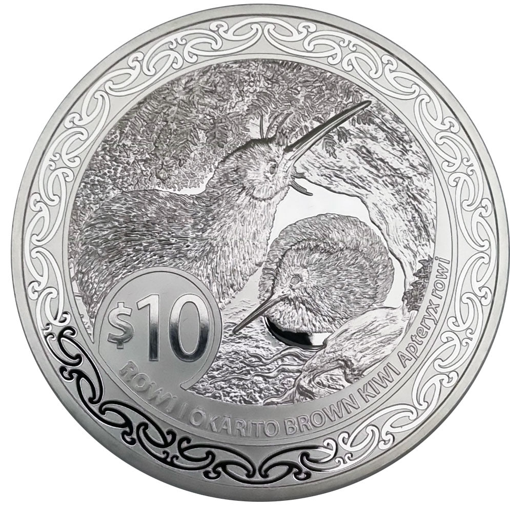 2025 NZ $10 Kiwi 5oz Silver Proof Coin