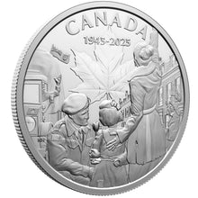 2025 Canada $20 VE Day 1oz Silver Coin