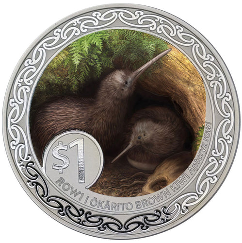 2025 NZ $1 Kiwi 1oz Silver Proof coin