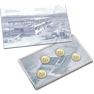 2025 $1 60th Ann. of RAM 'C' Mintmark & Privy Mark Four-Coin Set