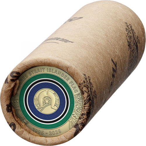 2025 $2 Torres Strait Islander Flag Mint Roll (25 Coins)