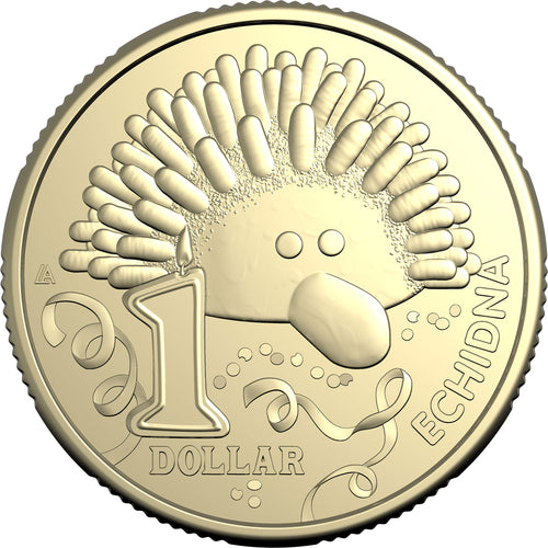 2025 $1 The Birthday Cake Book - Echidna Uncirculated Coin