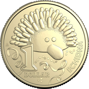 2025 $1 The Birthday Cake Book - Echidna Uncirculated Coin
