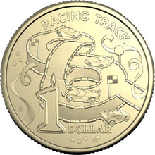 2025 $1 The Birthday Cake Book - Racing Track Uncirculated Coin