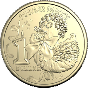 2025 $1 The Birthday Cake Book - Rubber Ducky Uncirculated Coin