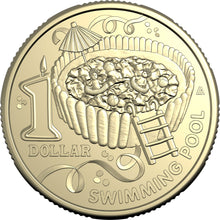 2025 $1 The Birthday Cake Book - Swimming Pool Uncirculated Coin