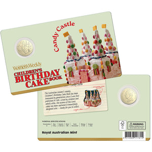 2025 $1 The Birthday Cake Book - Candy Castle Uncirculated Coin