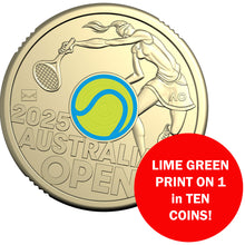 2025 $2 Women’s Australian Open Tennis Uncirculated Coin in Folder