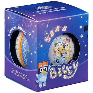 2025 $1 Bluey Christmas Silver Proof Coin