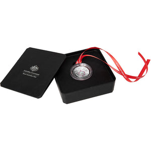 2025 50c Christmas Festive Florals Silver Proof Coin