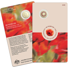 2025 $2 Remembrance Day Poppy Wreath 'C' MINTMARK COIN ON CARD