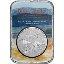 2025 $1 RAM Kangaroo 1oz Silver Frosted Uncirculated Coin