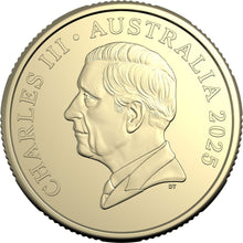 2025 $1 Bluey Christmas Al-br Unc coin on Card