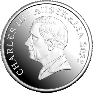 2025 $1 Bluey Christmas Silver Proof Coin