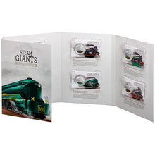 2025 50c Steam Giants Trains 7-coin Collection
