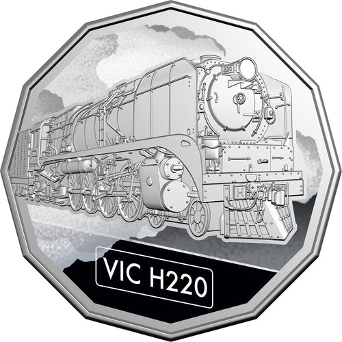 2025 50c Steam Giants Trains 7-coin Collection