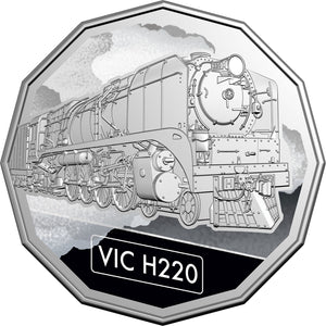 2025 50c Steam Giants Trains 7-coin Collection