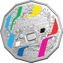 2026 50c First Television Broadcast 70th Uncirculated Coin