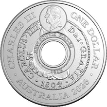 2026 $1 Origins of Aussie Coin - Holey Dollar Uncirculated Coin