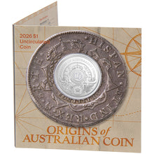 2026 $1 Origins of Aussie Coin - Holey Dollar Uncirculated Coin