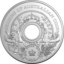 2026 $1 Origins of Aussie Coin - Holey Dollar Uncirculated Coin